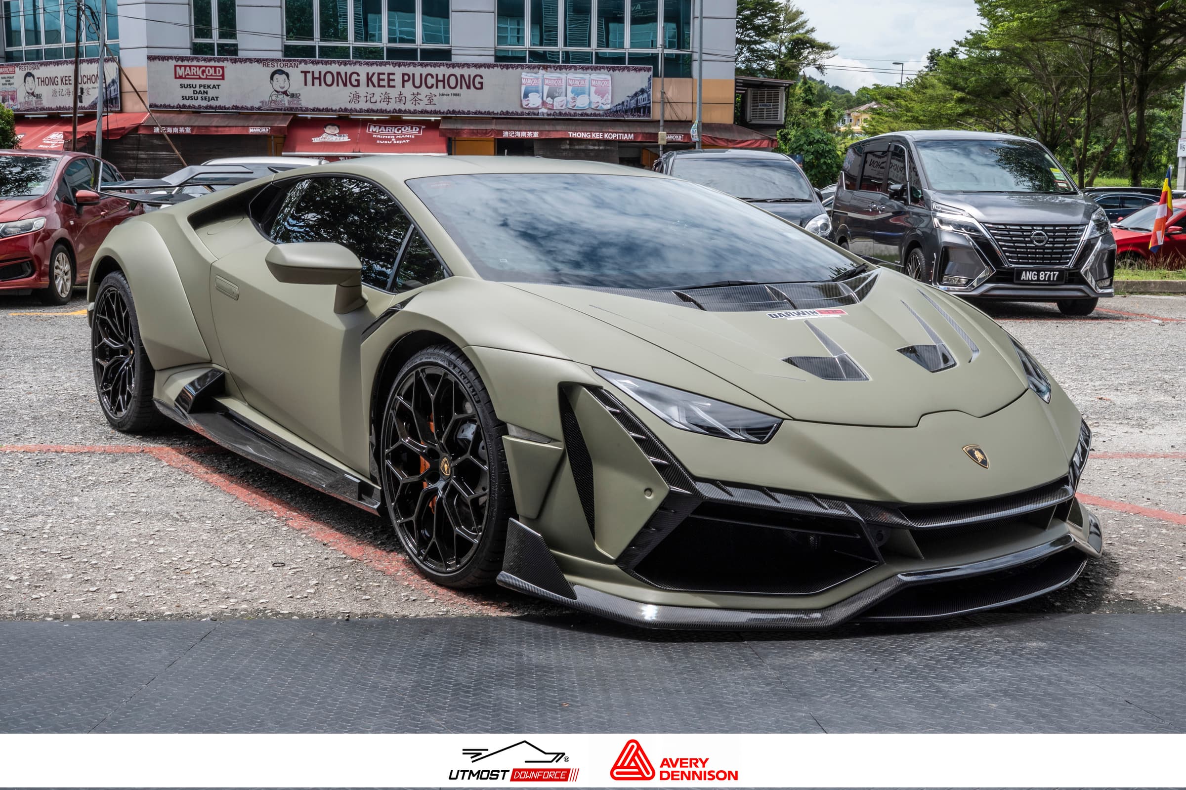 Matte Khaki Green Matte wrap by Avery Dennison, photograph 2 of 15