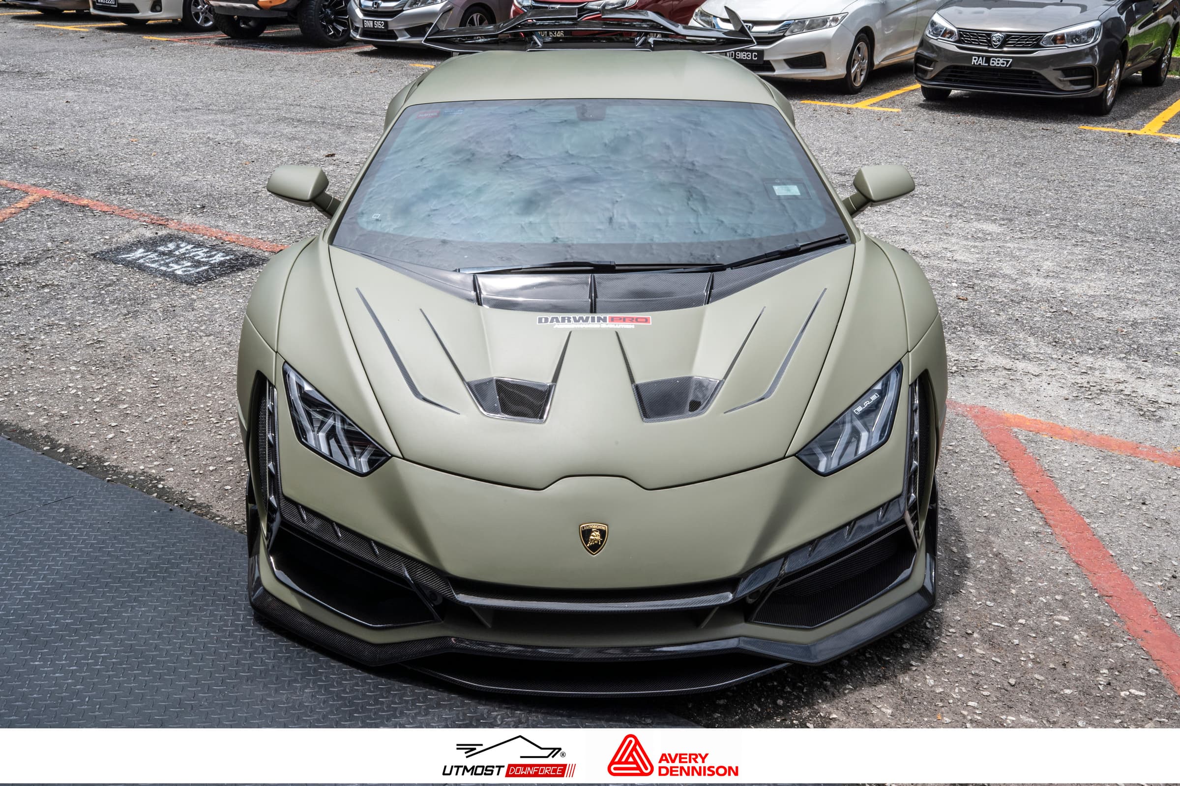 Matte Khaki Green Matte wrap by Avery Dennison, photograph 3 of 15