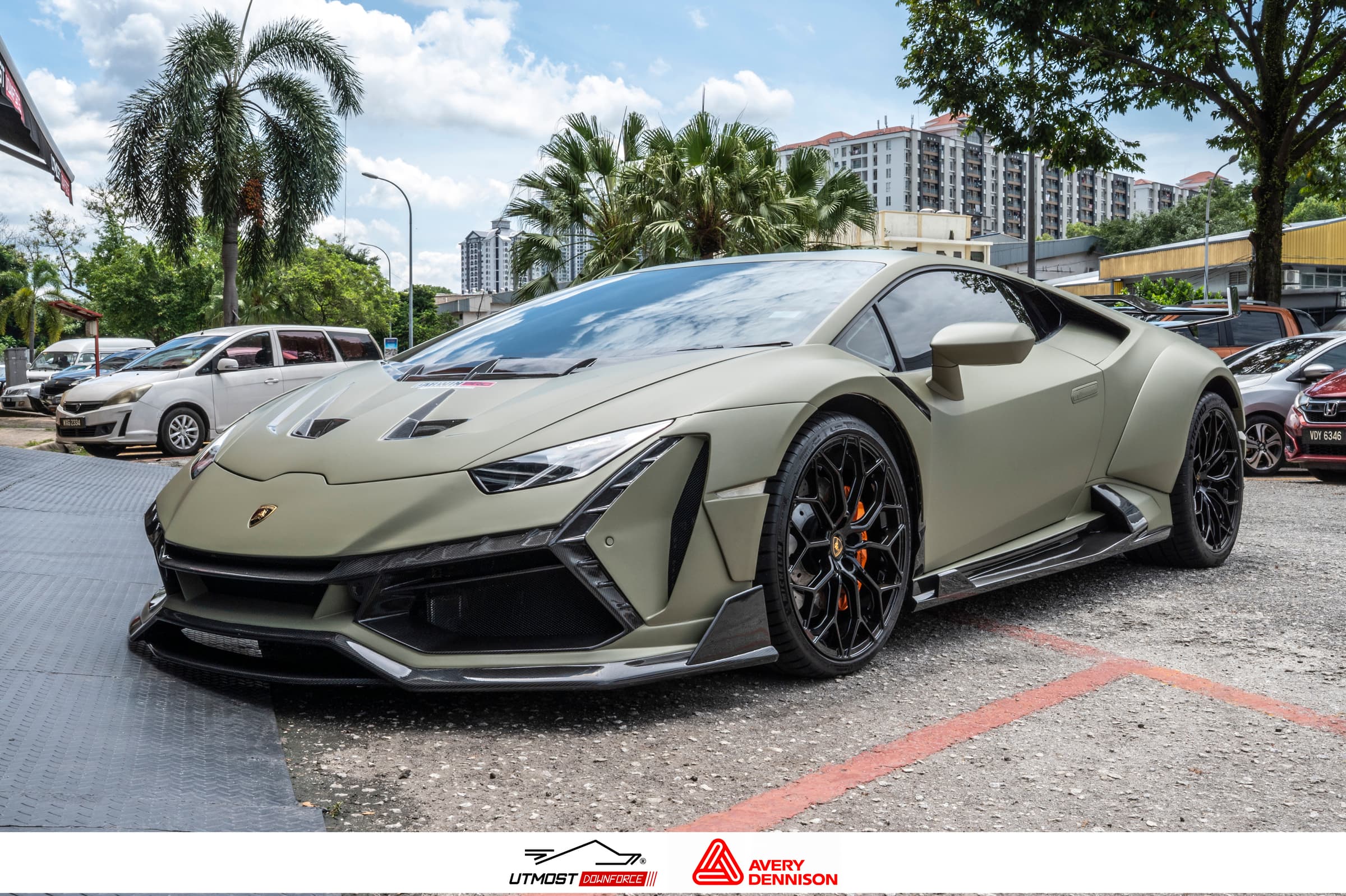Matte Khaki Green Matte wrap by Avery Dennison, photograph 5 of 15