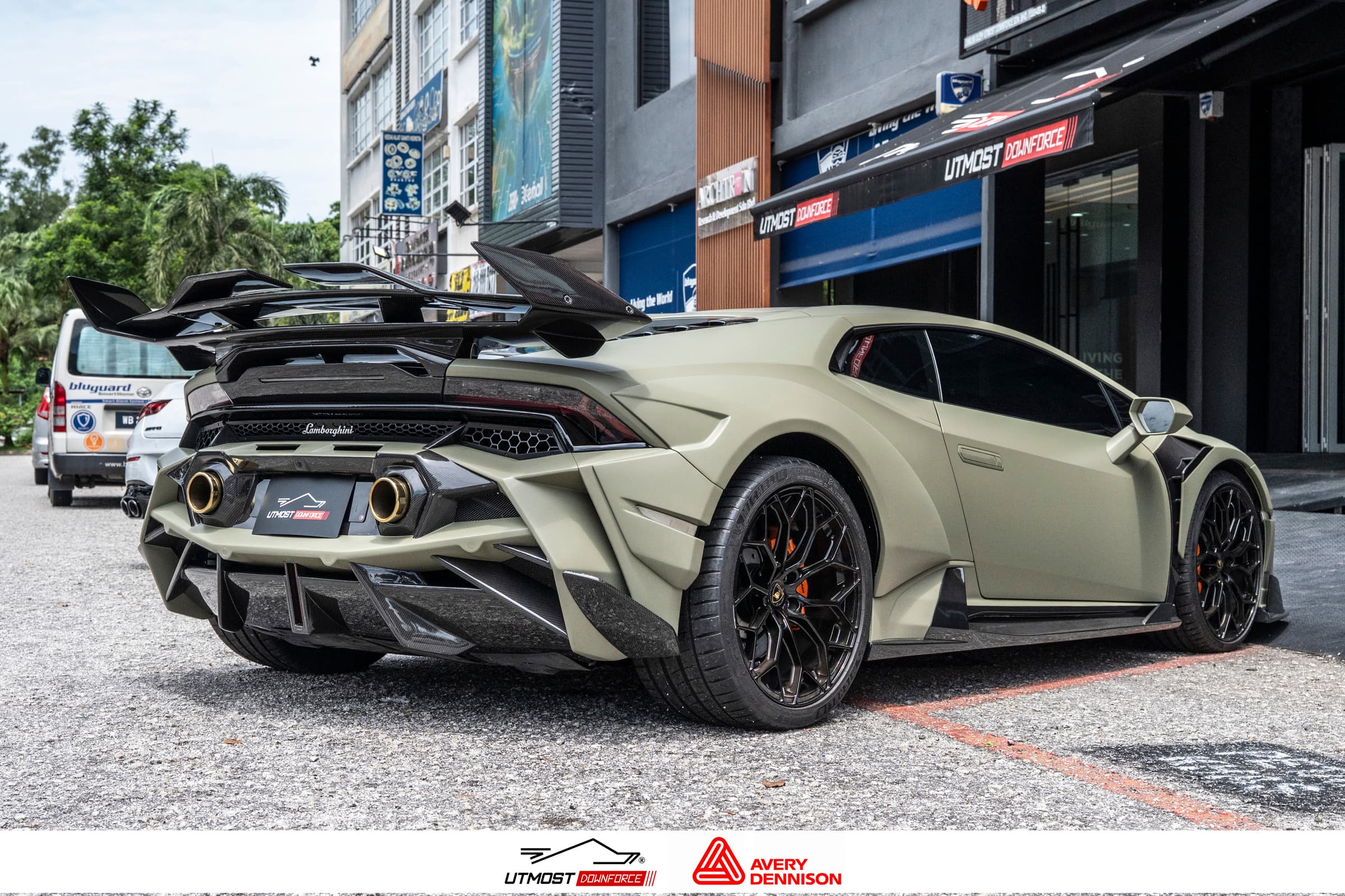 Matte Khaki Green Matte wrap by Avery Dennison, photograph 9 of 15