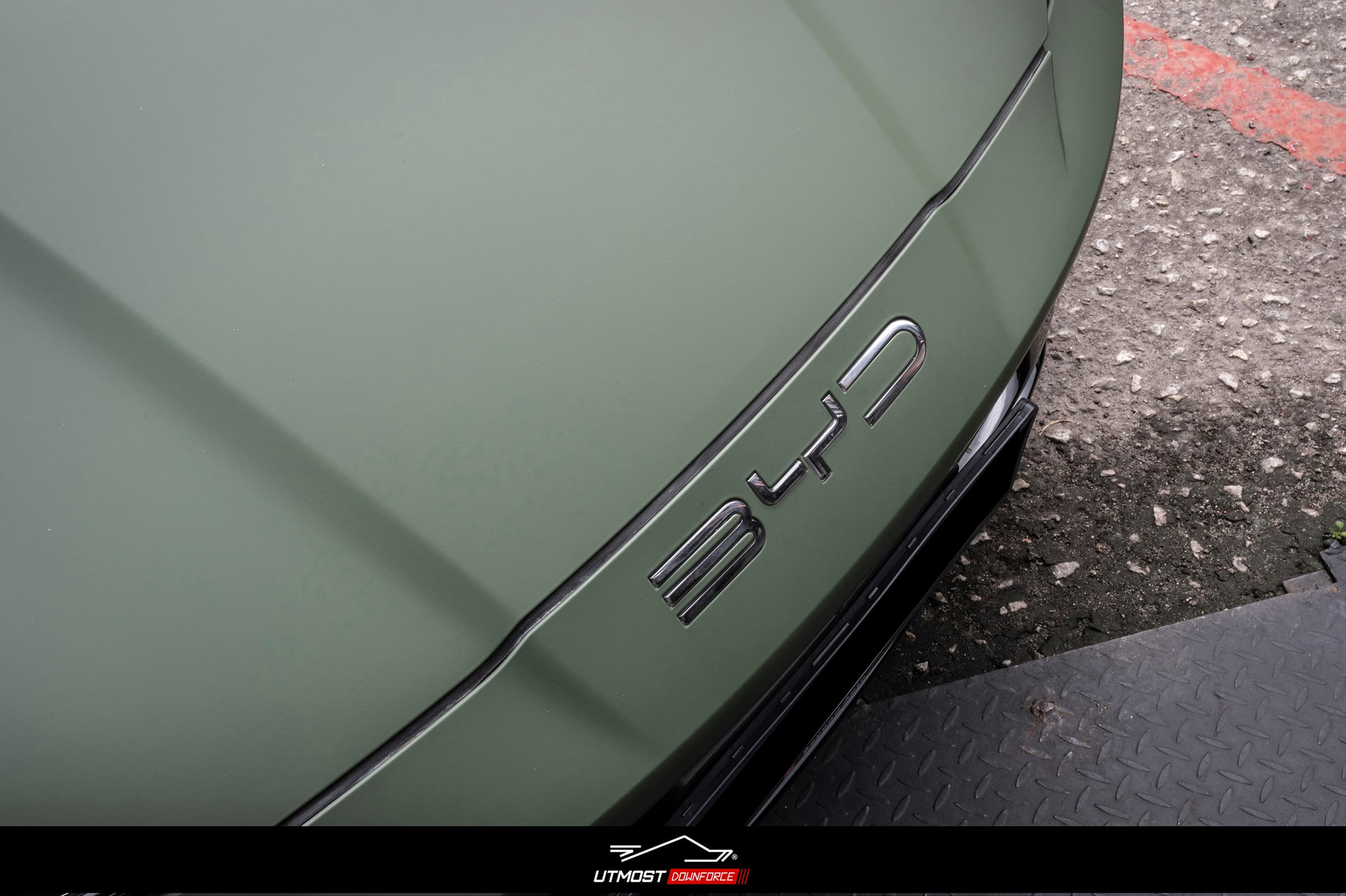 Matte Olive Green Matte wrap by Avery Dennison, photograph 10 of 18