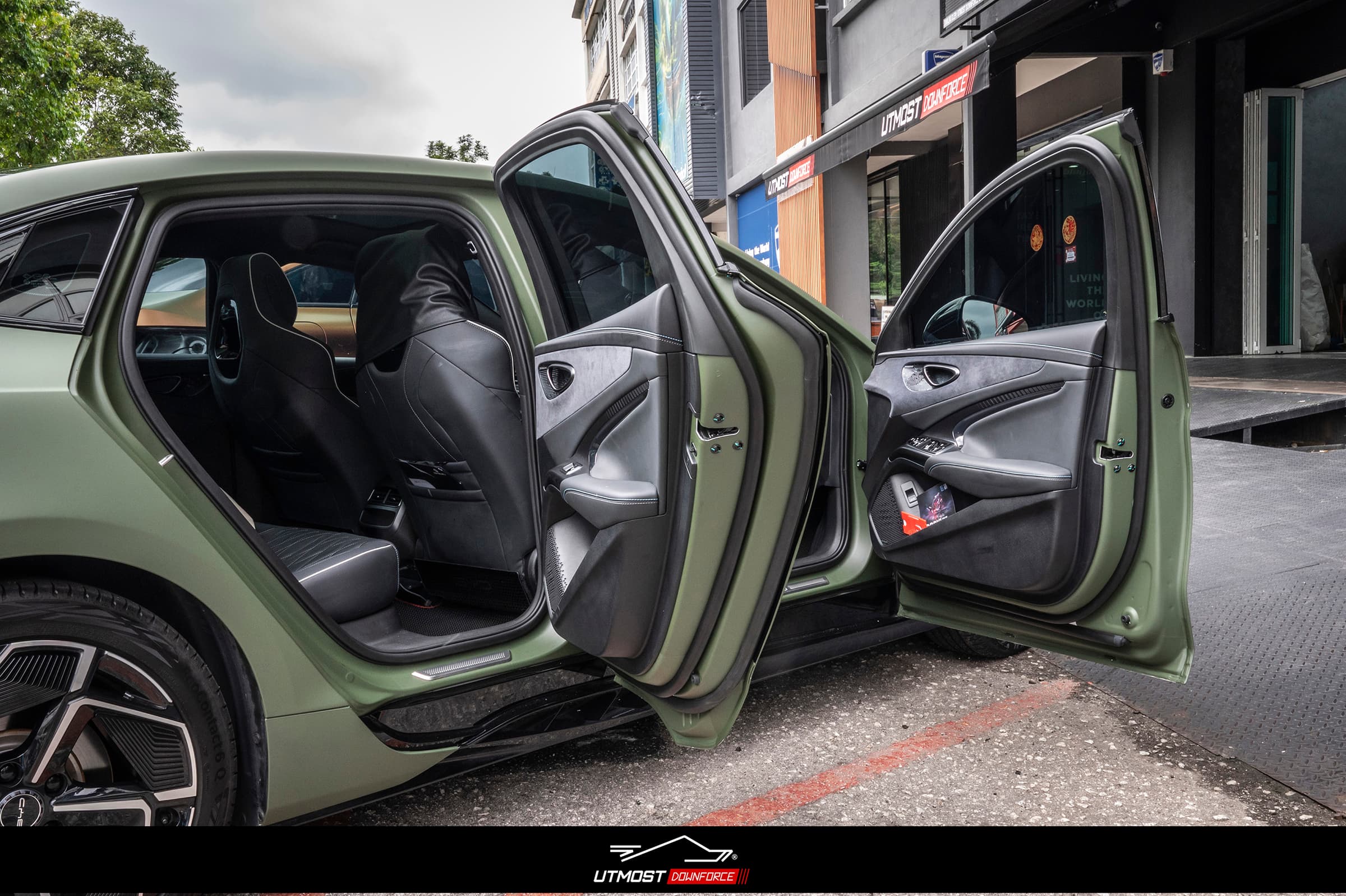 Matte Olive Green Matte wrap by Avery Dennison, photograph 13 of 18