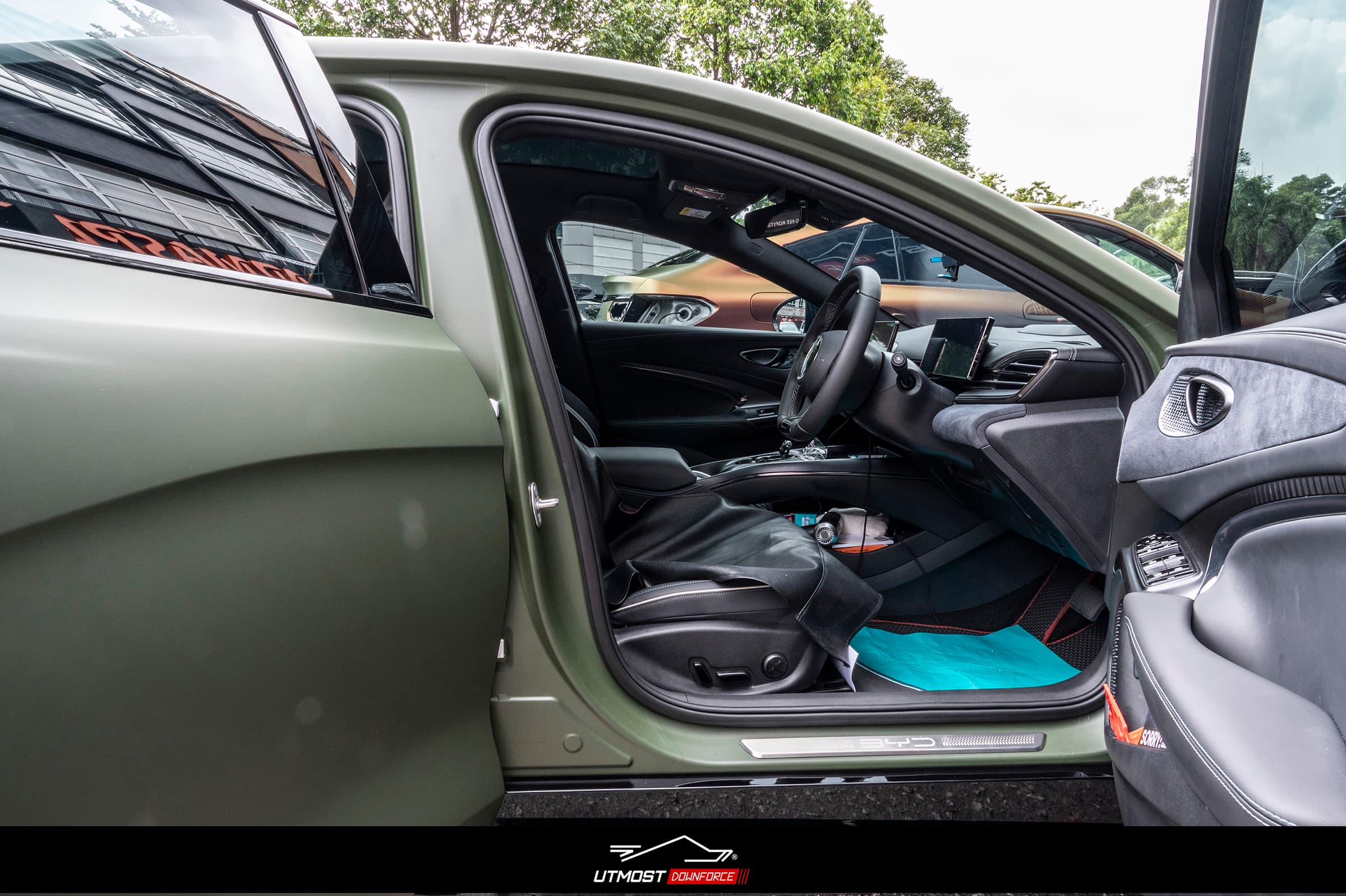 Matte Olive Green Matte wrap by Avery Dennison, photograph 14 of 18