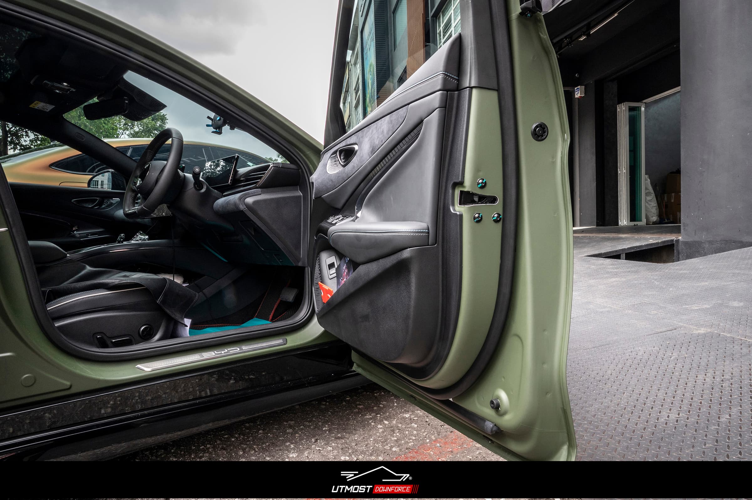 Matte Olive Green Matte wrap by Avery Dennison, photograph 16 of 18