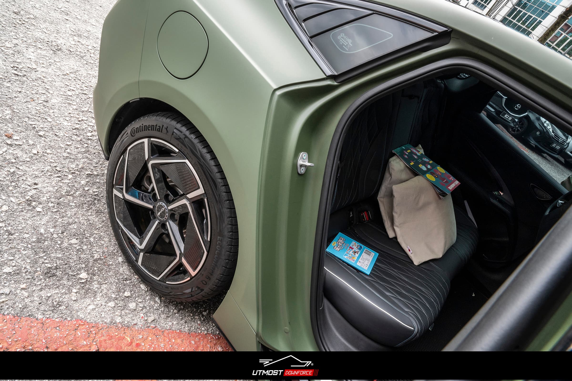 Matte Olive Green Matte wrap by Avery Dennison, photograph 17 of 18