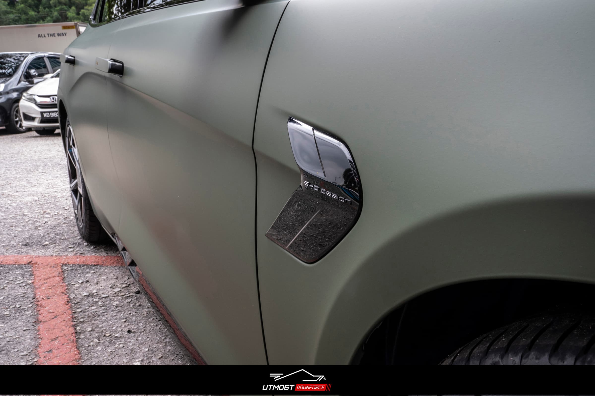 Matte Olive Green Matte wrap by Avery Dennison, photograph 18 of 18