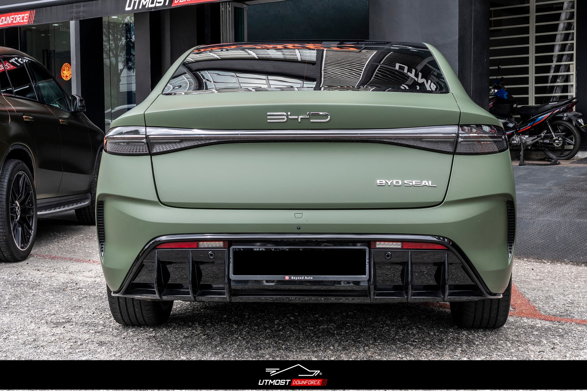 Matte Olive Green Matte wrap by Avery Dennison, photograph 7 of 18
