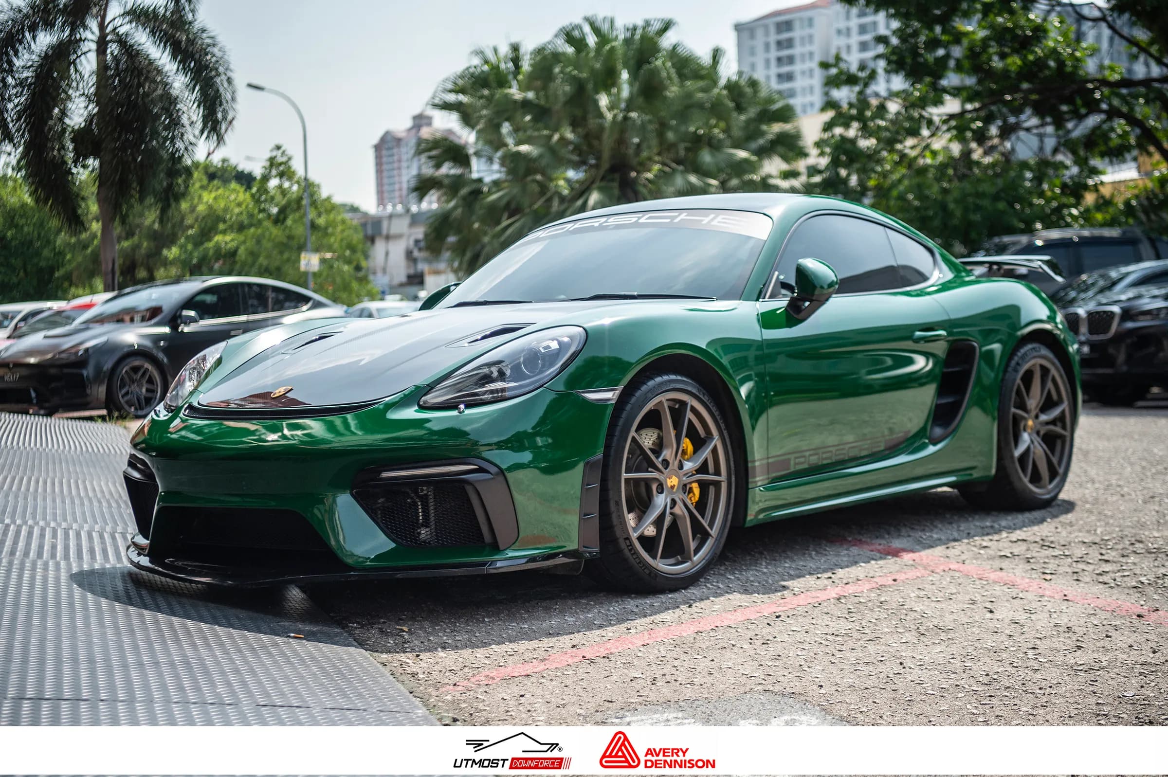 Gloss Dark Green Gloss wrap by Avery Dennison, photograph 1 of 10