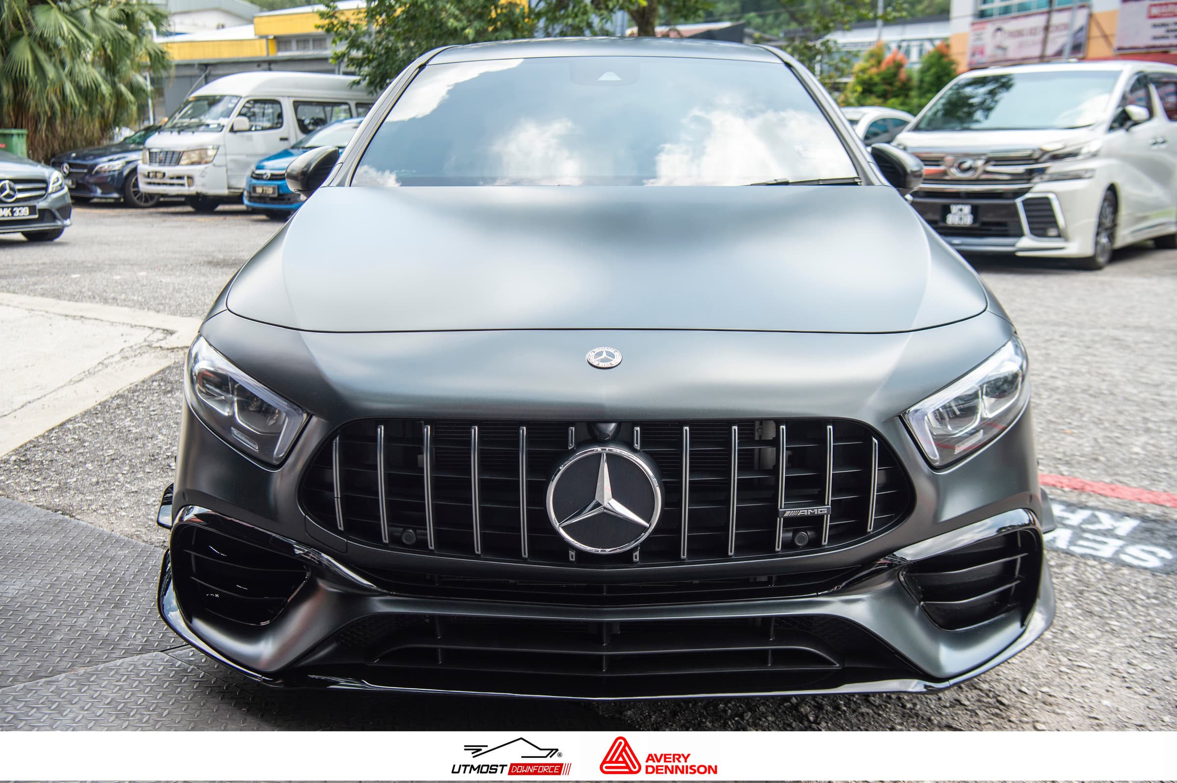 Metallic Satin Rock Grey Satin Metallic wrap by Avery Dennison, photograph 9 of 28