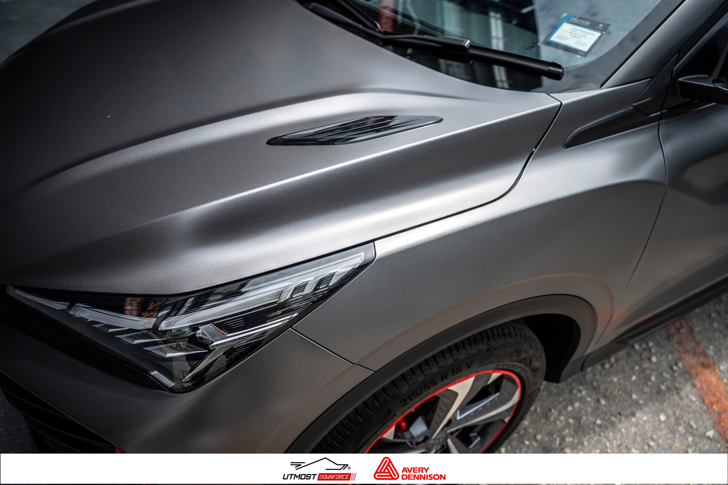 Satin Charcoal Metallic Satin Metallic wrap by Avery Dennison, photograph 11 of 15