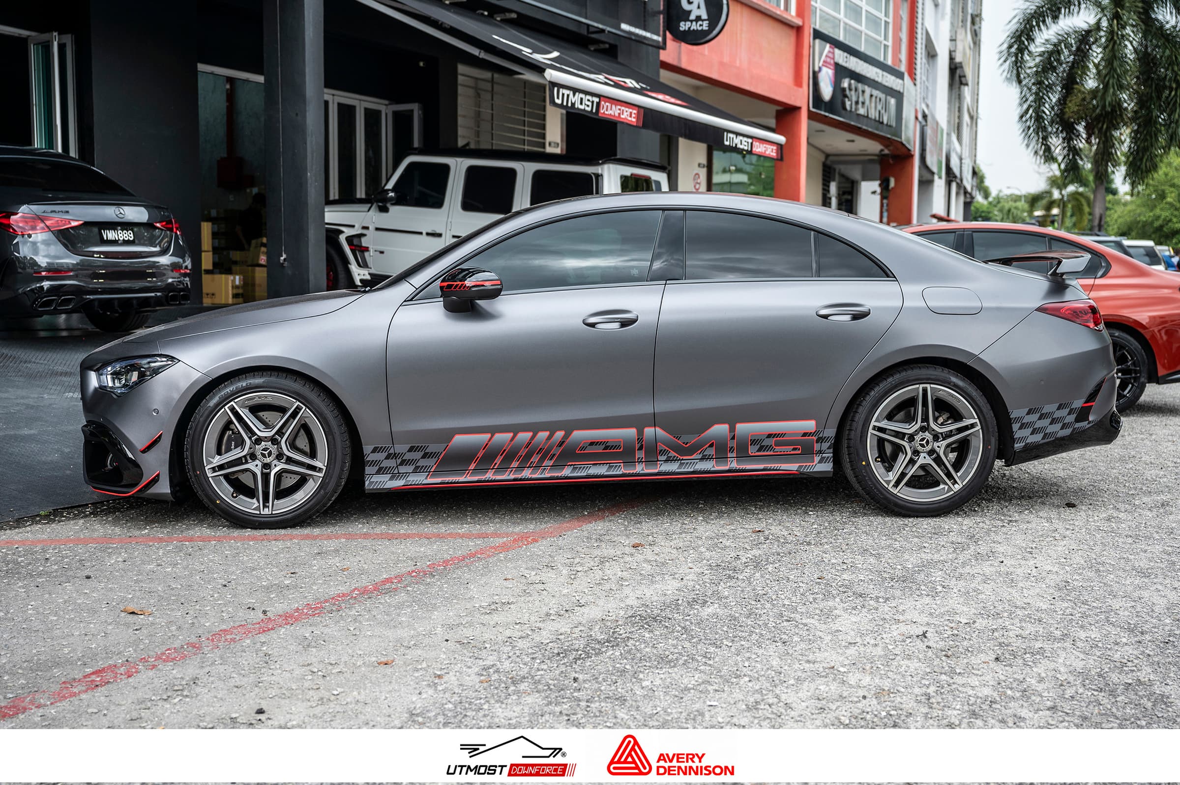 Satin Dark Grey Satin Metallic wrap by Avery Dennison, photograph 27 of 32
