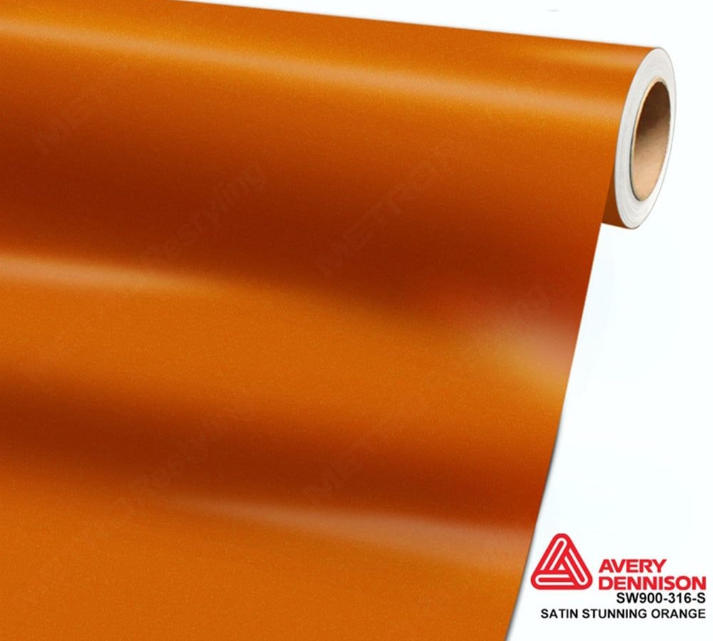 Satin Stunning Orange swatch