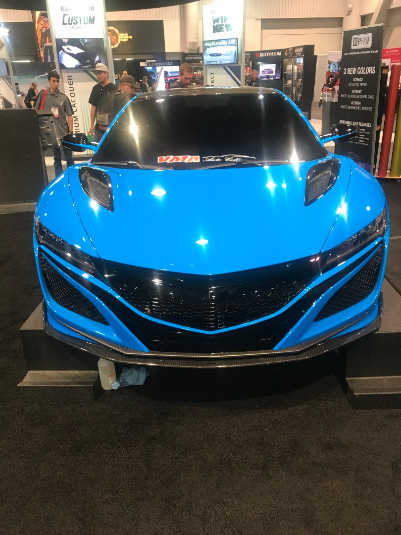 Atlantic Pearl Metallic wrap example