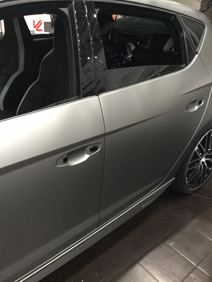 Matte Welsh Slate wrap example